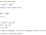 Calculus Functional Equation Problem Solving Substitution