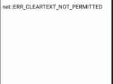 Android Error Net Err Cleartext Not Permitted In Webview Flutter