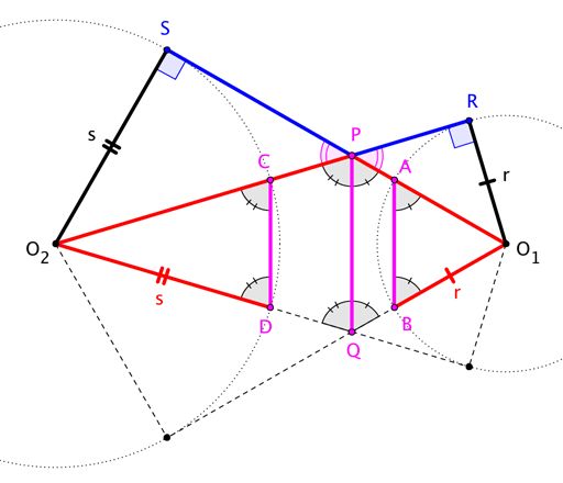 Geometry Circle Angles And Tangents Problem Mathematics Stack Exchange - Modern Dark Image - Mobile
