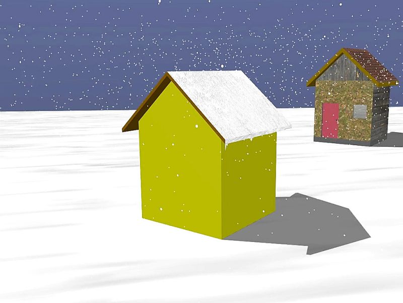 Blender Quick Tutorial Procedural Snow Oe258 - Premium Geometric Art Gallery - Full HD