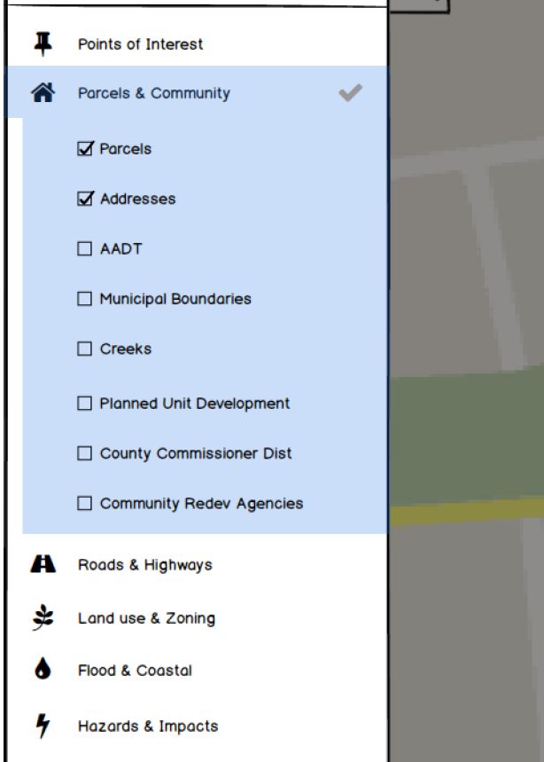 Scrolling Scroll Function In A Map Layer Control User Experience - Elegant Vintage Pattern - HD