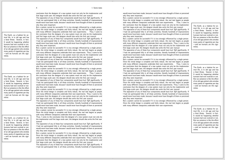 Double Sided Context Issue With Marginboxes And Doublesided Tex - 8K Colorful Backgrounds for Desktop
