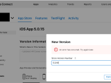 Xcode Unable To Add A New Version Of Ios App In App Store Connect