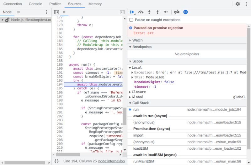 Javascript Debugging Node Js Es Modules Debugger Not Breaking At - Ultra HD City Background - Desktop