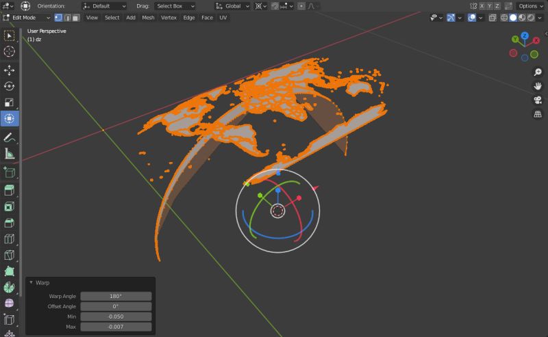 Modeling Warp Multiple Meshes Into Sphere Blender Stack Exchange - Abstract Textures - Amazing Mobile Collection