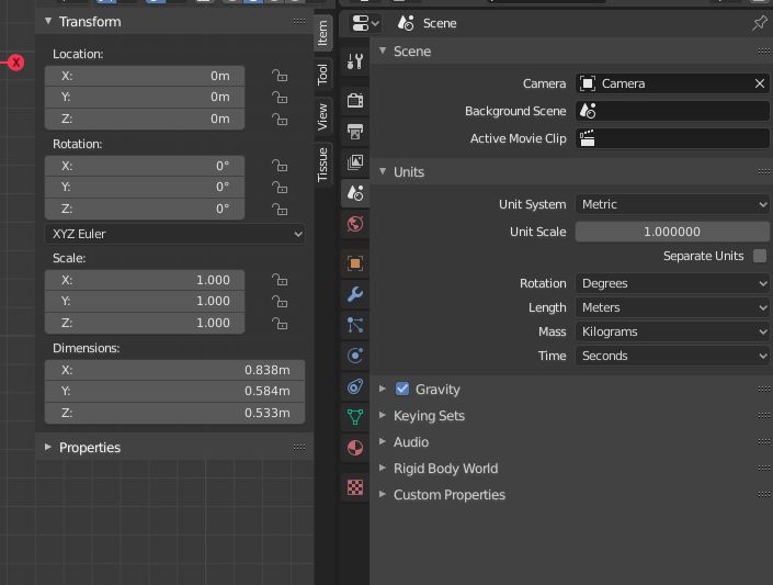 Export Exporting To 3ds Changes The Scale Blender Stack Exchange - Download Classic Dark Design | HD