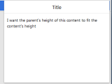 Css Ionic Popover Popover Height Doesn T Fit To Content Stack Overflow