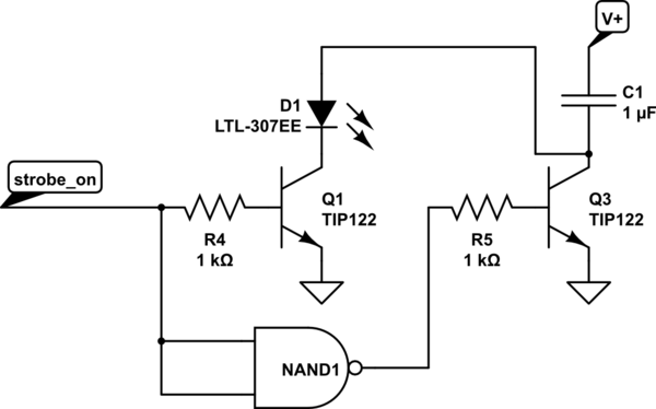 Switched Capacitor Voltage Doubler For Strobe Circuit