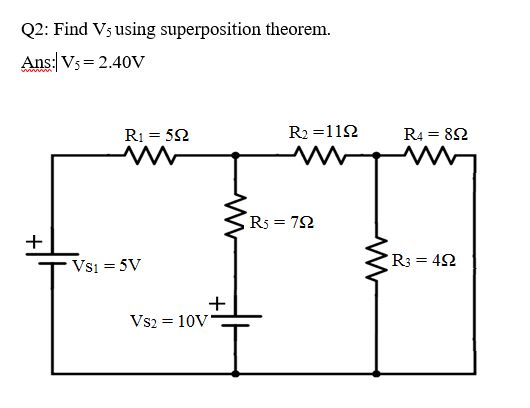 Voltage Source Problem About Superposition Theorem Electrical Engineering Stack Exchange - Amazing City Pattern - Desktop