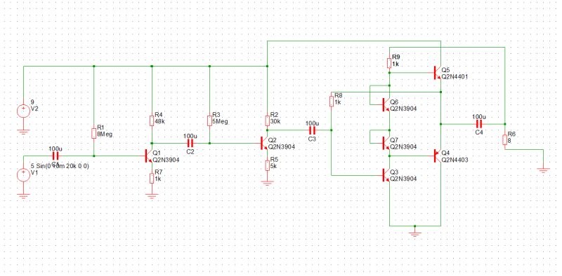Power Amplifier Ce Ce Class Ab Amp Design Help Electrical - Download Beautiful Light Illustration | 4K