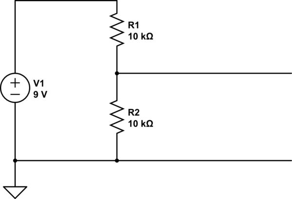 Question About Voltage Divider Electrical Engineering Stack Exchange - Modern Sunset Illustration - Retina
