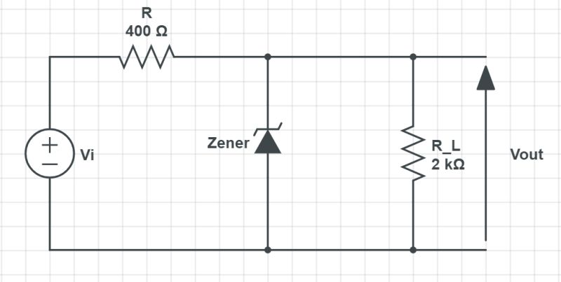 Diodes Zener Voltage Regulator Circuit Electrical Engineering Stack - Colorful Background Collection - High Resolution Quality