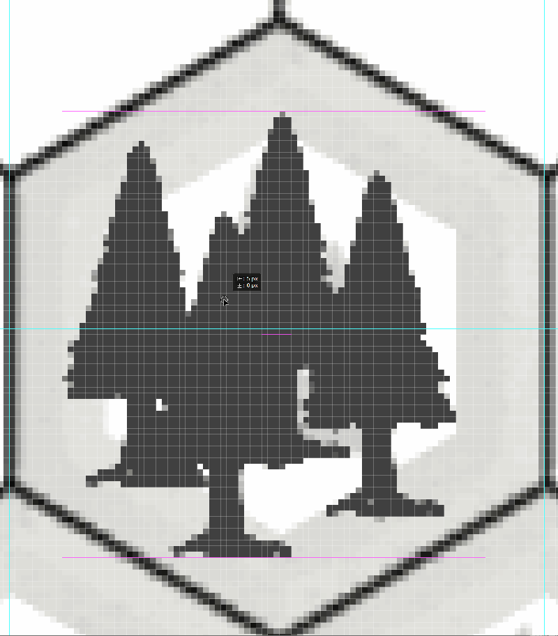 Correcting Gaps In Your Colour Art Layers Try The Snapping Mode In - Gorgeous Mountain Image - Retina