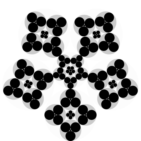 Code Golf Recursive Steiner Chains Code Golf Stack Exchange - Sunset Illustration Collection - Ultra HD Quality