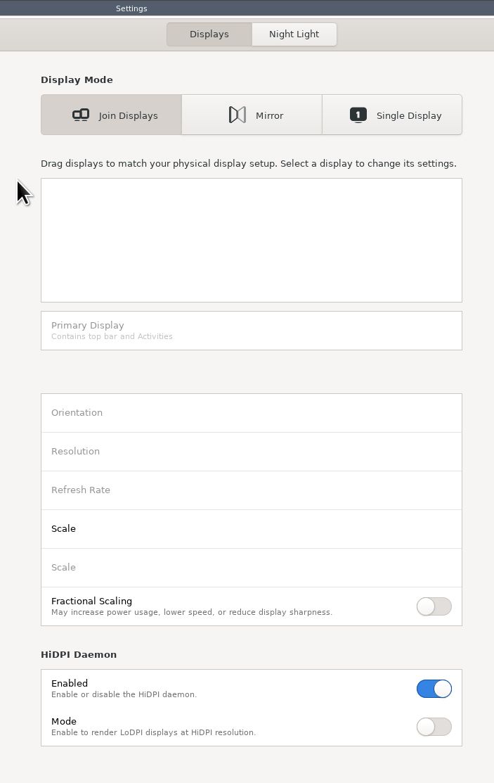 Linux Display Settings In Awesome Wm Are Missing Super User - Classic Mountain Image - Desktop