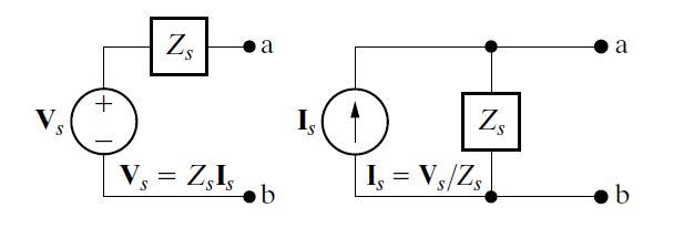 Circuit Analysis Source Transformation With Impedance Being Inductor - Full HD Geometric Patterns for Desktop