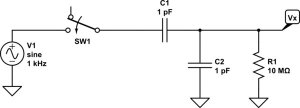 Voltage Divider Using Capacitors Electrical Engineering Stack Exchange - Download Creative Sunset Pattern | Desktop