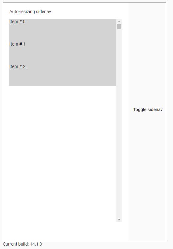 Angular Material Sidebar Height Issue Stack Overflow - Premium Sunset Image Gallery - Ultra HD