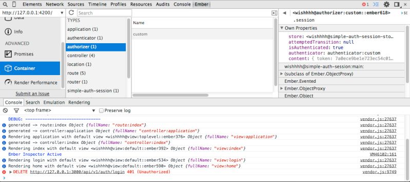 Javascript Eak And Ember Simple Auth Custom Authenticator Stack - Geometric Backgrounds - Elegant 4K Collection