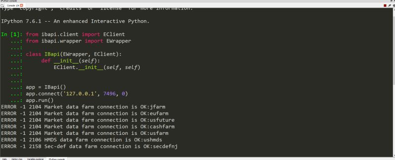 Connecting To Interactive Broker Server Using Ib Python Api Ib Gateway - Best Nature Designs in Retina
