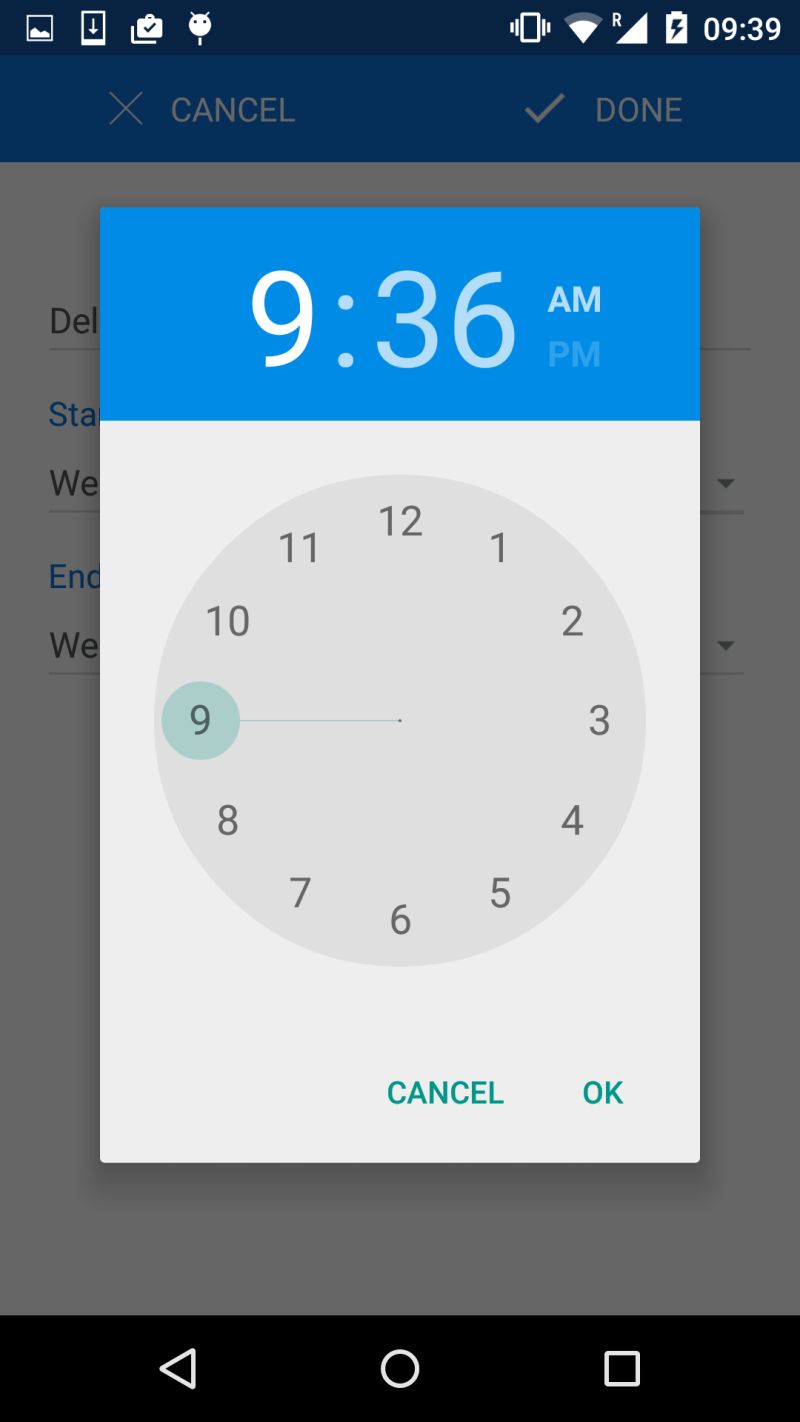 Titanium Android Style Theme Material Light Dialog On Datetimepicker - Best Ocean Photos in Ultra HD
