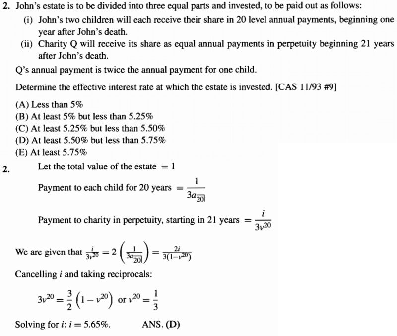 Finance Understanding The Solution To A Basic Annuity Problem - Sunset Photo Collection - Mobile Quality