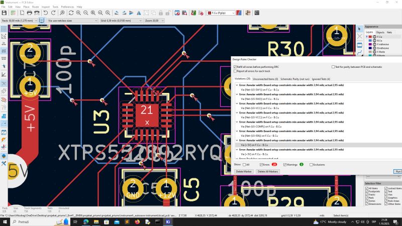 Eaglecad Stop Mask Errors In Drc Electrical Engineering Stack Exchange - Retina Mountain Designs for Desktop