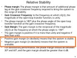 Control System Phase Margin And Stability Electrical Engineering