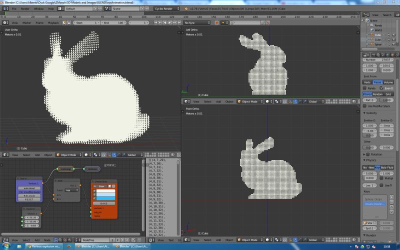 Animation Reverse Explosion With Voxels Blender Stack Exchange - Premium Vintage Illustration Gallery - Desktop