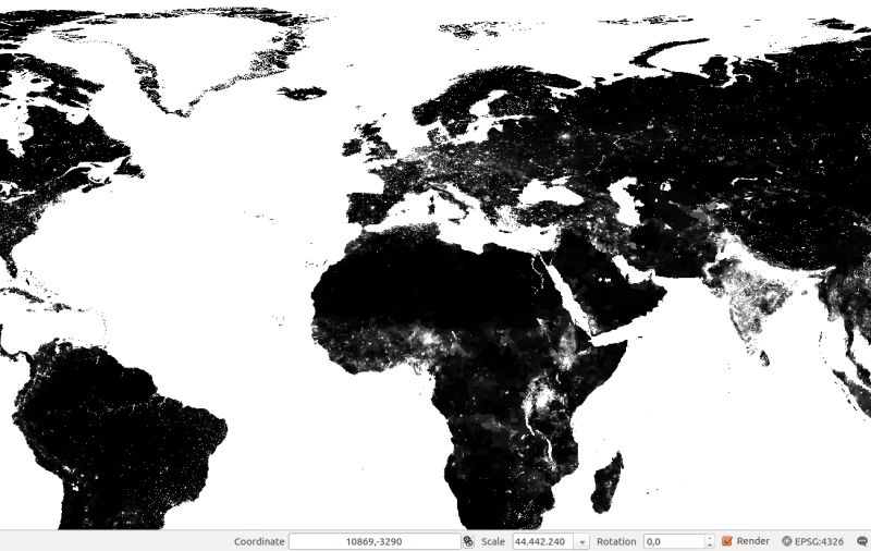 Gis Qgis Reading Geotiff File Stack Overflow - Download Artistic Dark Picture | Desktop
