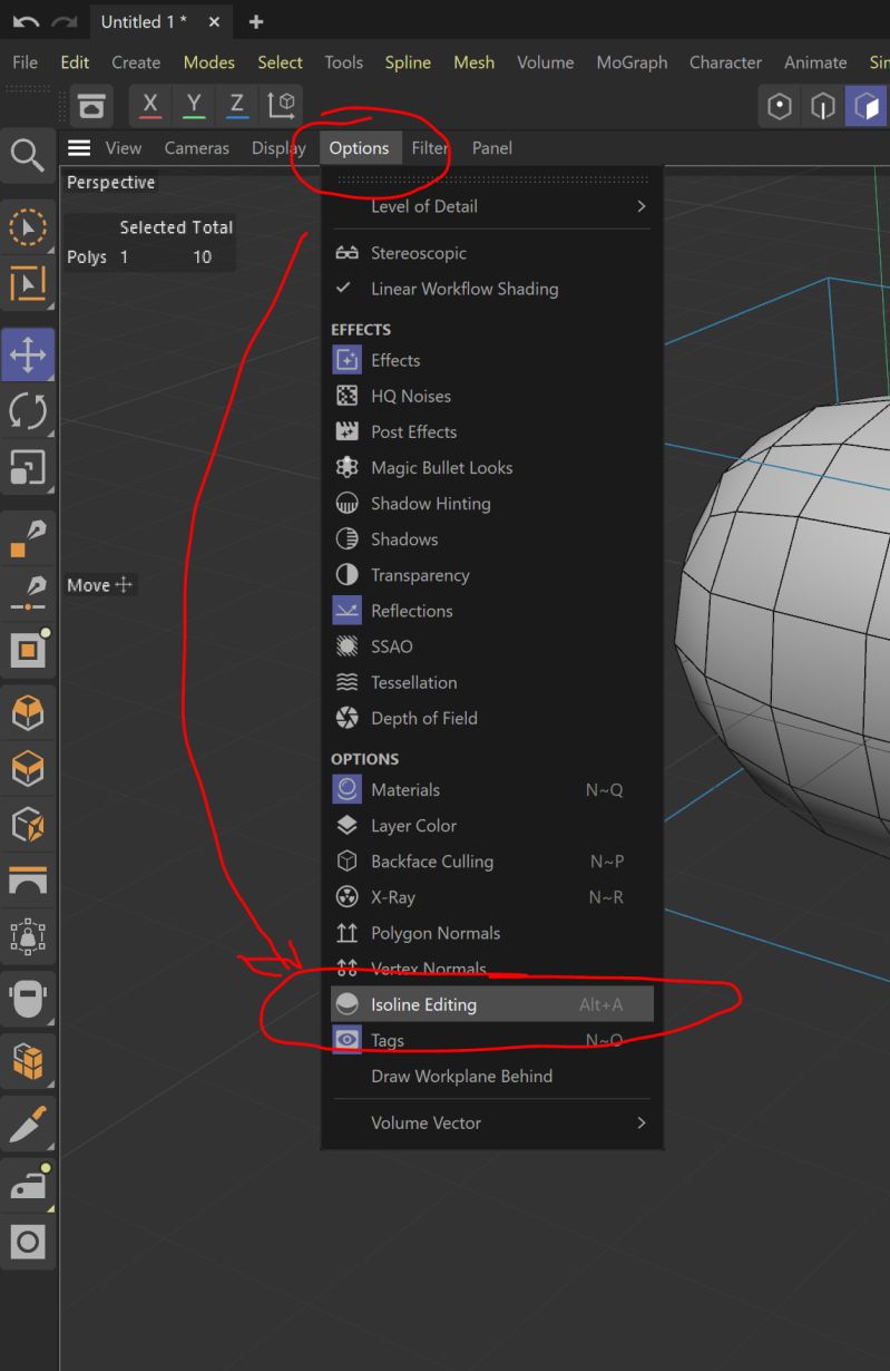 Where Is The Polygon Set Selection In C4d 2023 R Cinema4d - Premium Minimal Image Gallery - Retina