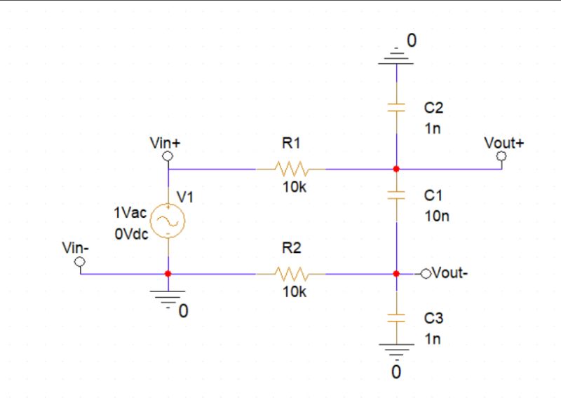 Differential Lpf Cutout Frequency Simulation Electrical Engineering Stack Exchange - Download Stunning Dark Background | Retina
