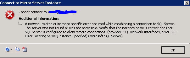 Database Sql Server Mirroring Connection Issue Stack Overflow - Download Premium Ocean Texture | Desktop