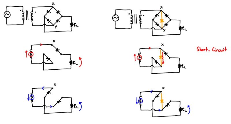 Voltage Modified Bridge Full Wave Rectifier Output Electrical Engineering Stack Exchange - Premium Full HD Nature Images | Free Download