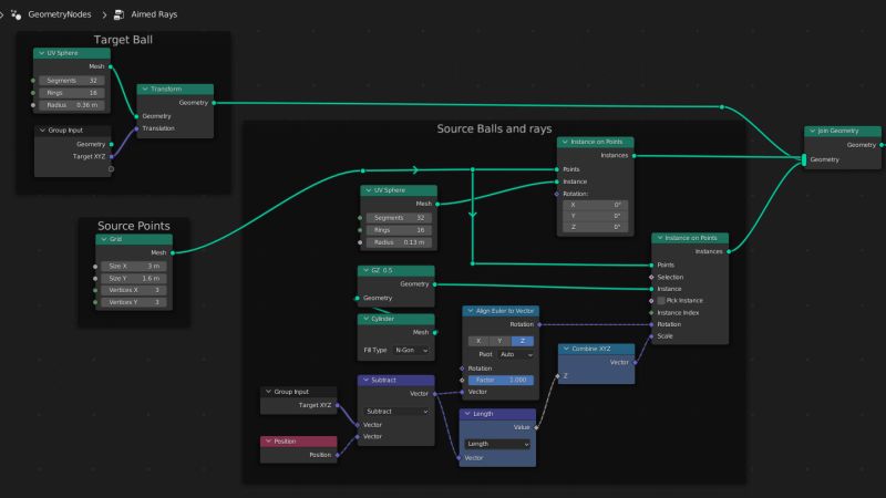 Align All Cylinders To Point To Parent Sphere Node With Geometry Nodes Blender Stack Exchange - Premium Nature Picture Gallery - 4K