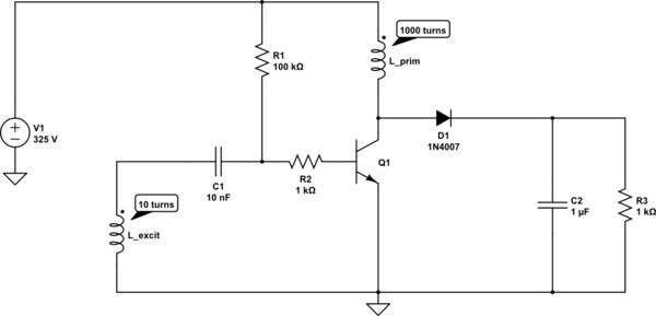 Flyback High Voltage Self Oscillating Boost Electrical Engineering - Best Geometric Arts in Mobile