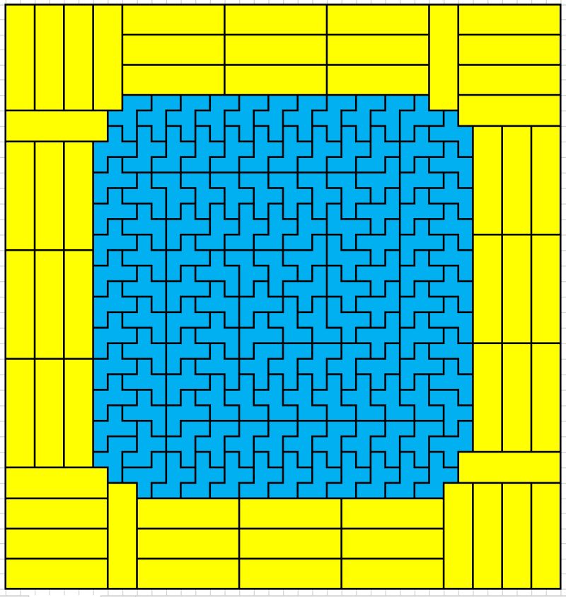 Mathematics Tiling A 16x16 Square With 1x4 Rectangles Puzzling - Beautiful Ultra HD Light Photos | Free Download