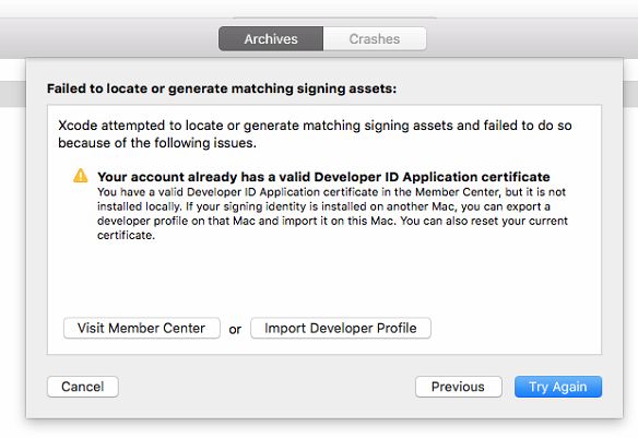 Xcode Your Account Already Has A Valid Developer Id Application - City Design Collection - Mobile Quality