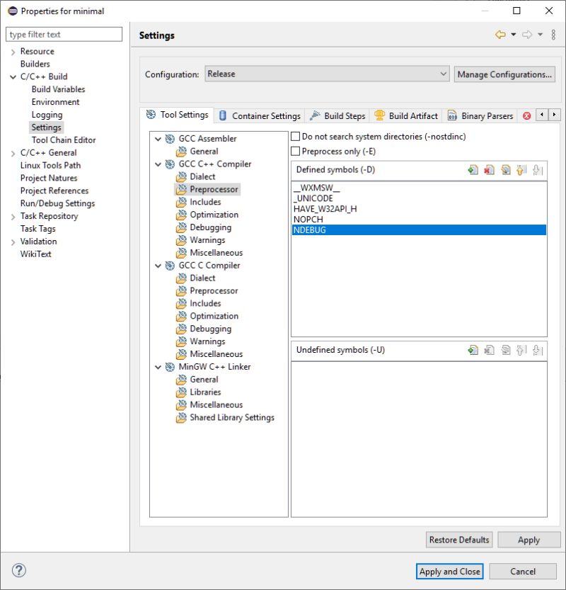 Embedding Lua To C And Wxwidgets Using Eclipse Ide Stack Overflow - Best Colorful Arts in 4K