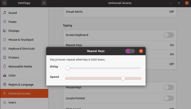 Set Keyboard Delay Repeat Speed In Gnome - Premium Geometric Design Gallery - Desktop
