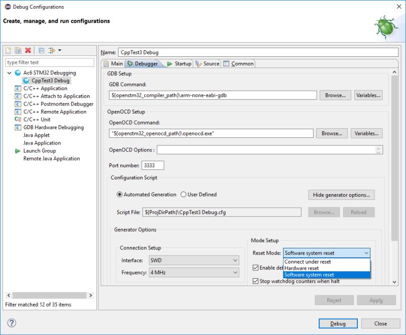 Configuration Error When Using Debugging Under Atollic Truestudio - Best Gradient Arts in 8K