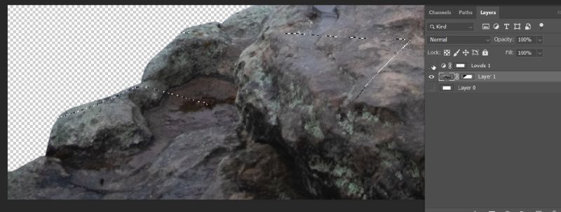 Isolate Objects With The Quick Selection Tool - HD Mountain Patterns for Desktop