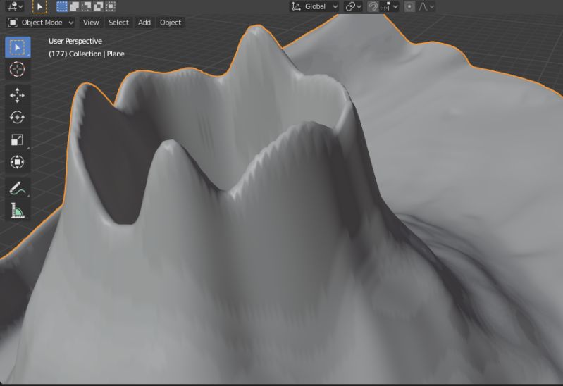 Height Map How To Correct Heightmap Weird Mesh Effect On Render In - Sunset Image Collection - 8K Quality
