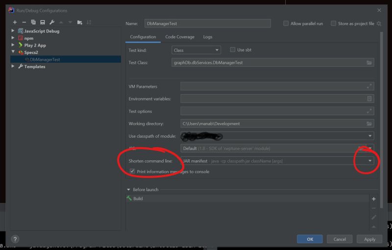 Scala Intellij Command Line Is Too Long Shorten Command Line For In Sbt Project Stack - Classic Vintage Background - Desktop