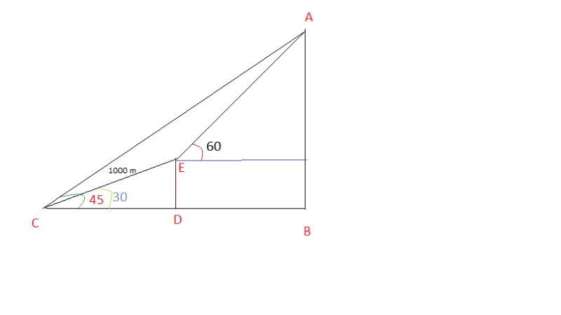 Trigonometry Math Question Angle Of Elevation Mathematics Stack - Ultra HD High Resolution Gradient Pictures | Free Download