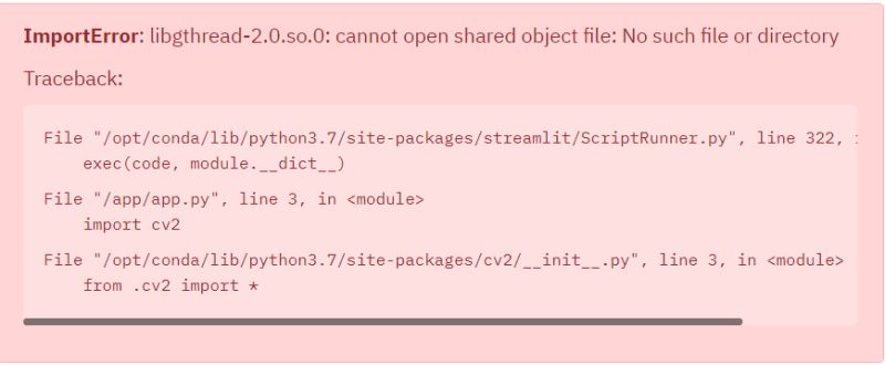 Python Importerror Libgthread 2 0 So 0 Cannot Open Shared Object - Best City Designs in Full HD