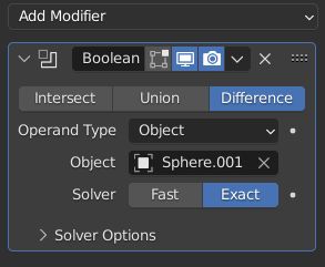 Modifiers Boolean Operation On 2 Almost Identical Objects Blender - Download Modern Vintage Image | High Resolution