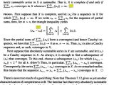 Real Analysis Completeness Of A Normed Vector Space Mathematics
