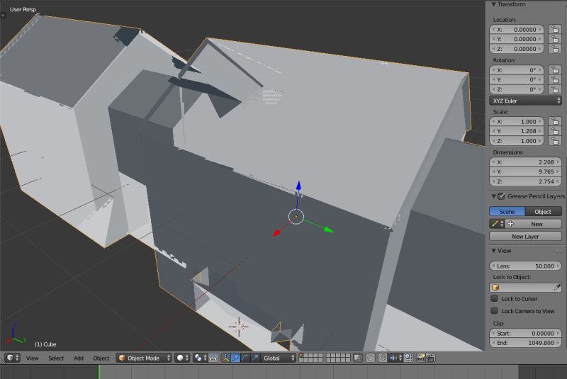 Select All Small Faces In Solid Mode From Distance Blender Stack - Premium Space Pattern Gallery - HD