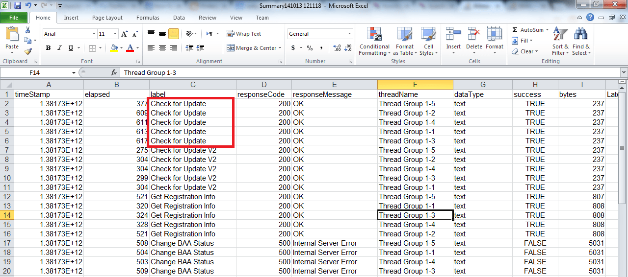Jmeter Summary Report From Non Gui Mode Stack Overflow